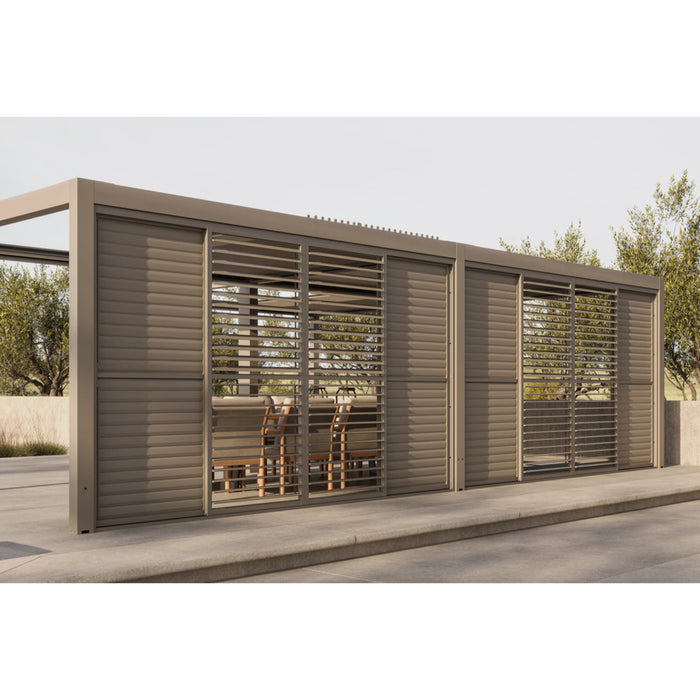 Suns Lifestyle Luxe Pergola Louvered Side Panels