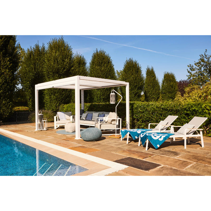 Suns Lifestyle Maranza Manual Deluxe Louvered Pergola - Various Sizes