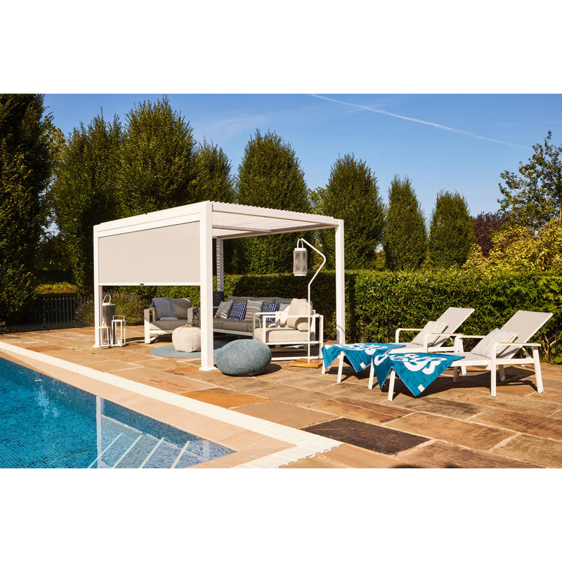 Suns Lifestyle Maranza Manual Deluxe Louvered Pergola - Various Sizes