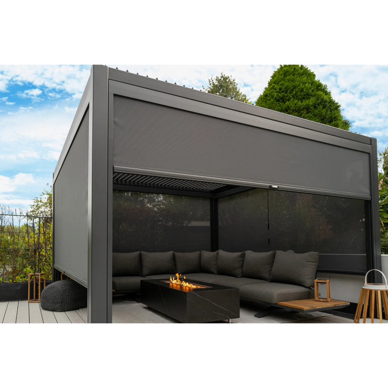 Suns Lifestyle Maranza Manual Deluxe Louvered Pergola - Various Sizes