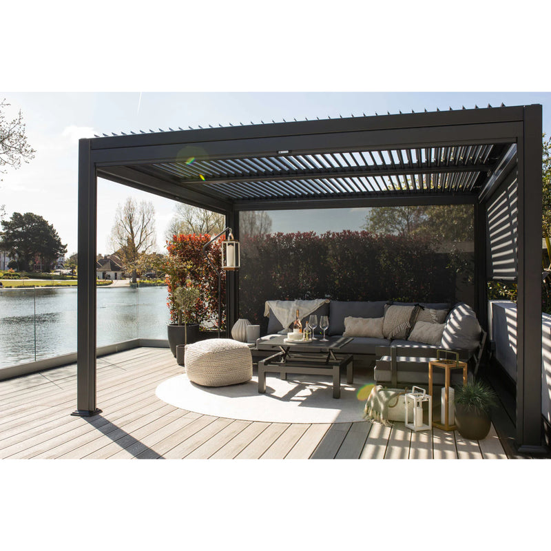 Suns Lifestyle Maranza Manual Deluxe Louvered Pergola - Various Sizes