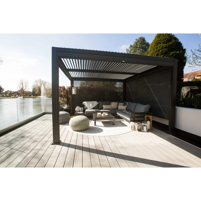 Suns Lifestyle Maranza Manual Deluxe Louvered Pergola - Various Sizes