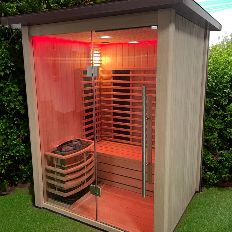 Insignia 2 Person Outdoor Hybrid Sauna
