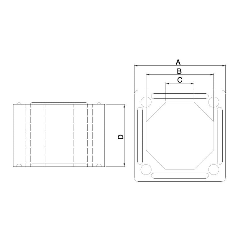 Schiedel DM 54 Chimney Block