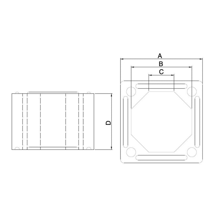 Schiedel DM 54 Chimney Block