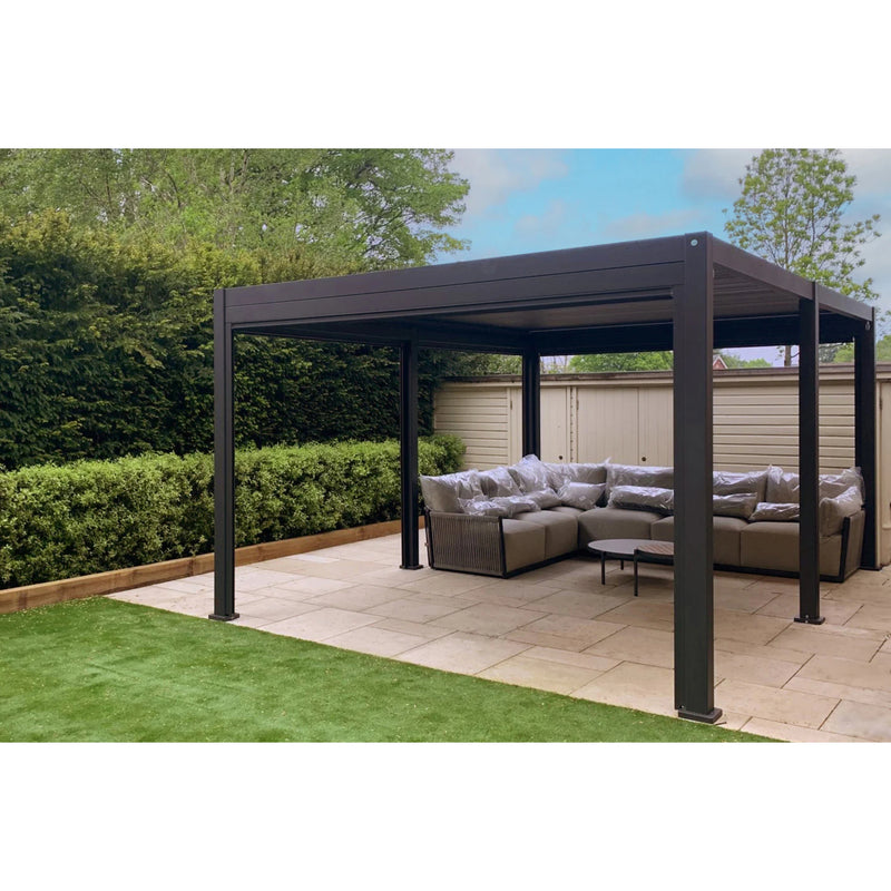 Suns Lifestyle Rota Manual Louvered Pergola - Various Sizes