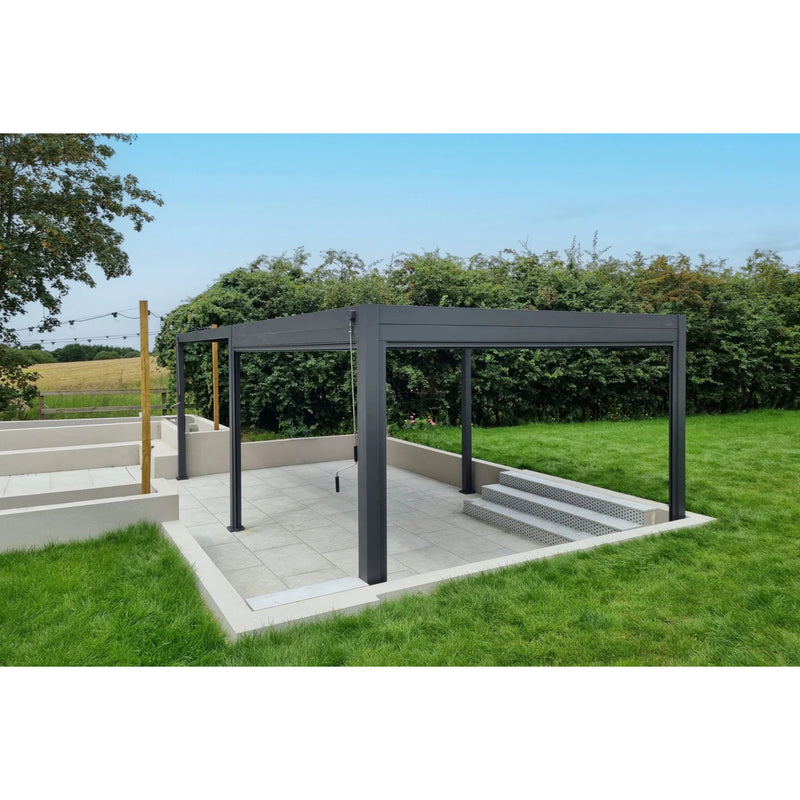 Suns Lifestyle Rota Manual Louvered Pergola - Various Sizes