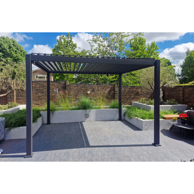 Suns Lifestyle Rota Manual Louvered Pergola - Various Sizes