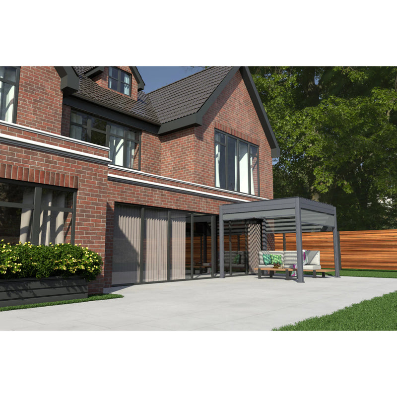 Suns Lifestyle Rota Manual Louvered Pergola - Various Sizes