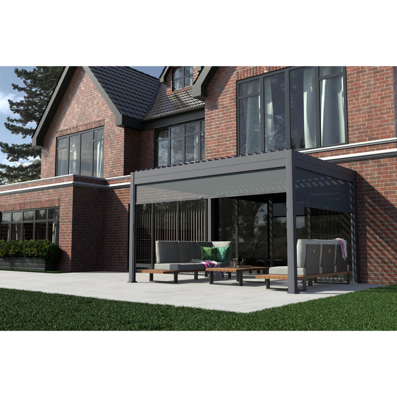 Suns Lifestyle Rota Manual Louvered Pergola - Various Sizes