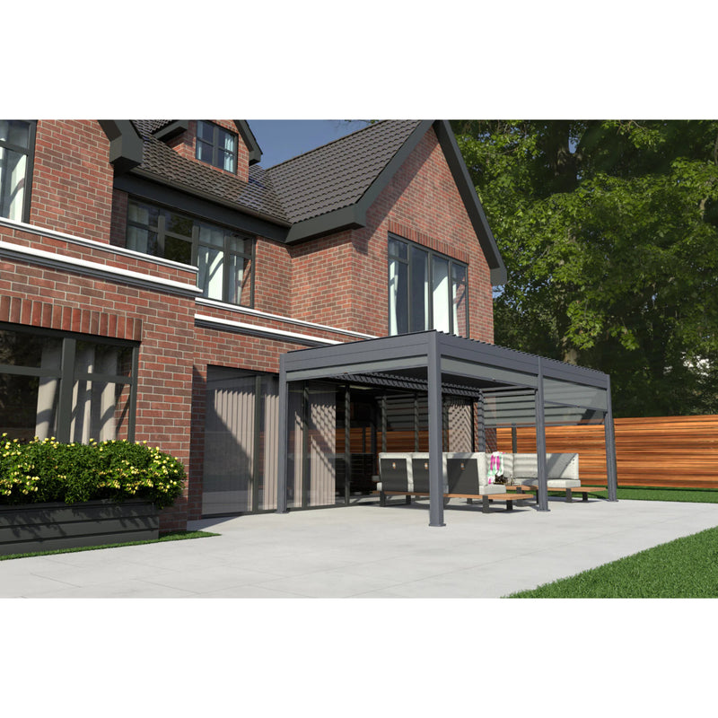 Suns Lifestyle Rota Manual Louvered Pergola - Various Sizes