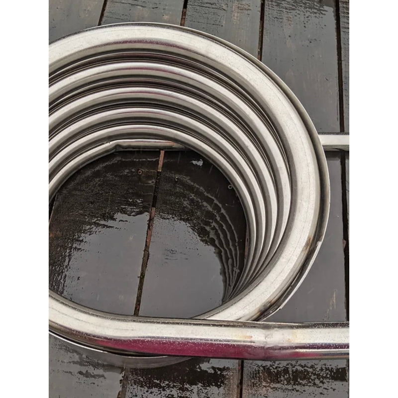 Hastings 4ft Oval Stock Tank and Wood Fired Coil Heater Kit