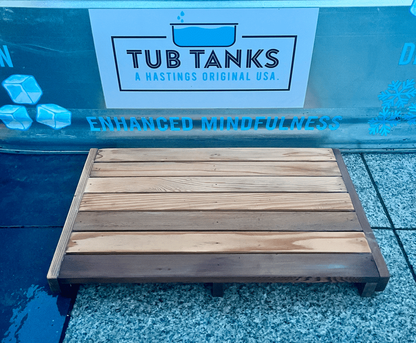 Tub Tanks Cedar Foot Mat