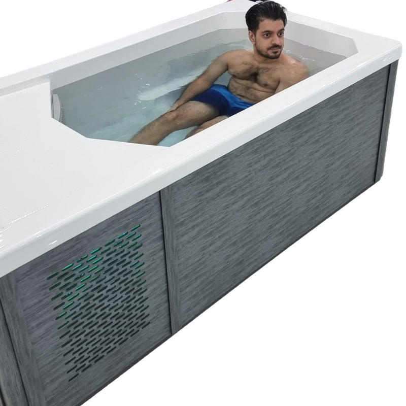 Canadian Spa Great Lakes Cold Water Chill Therapy Spa - Slate Grey