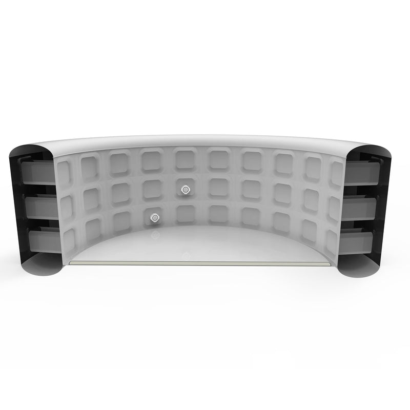 Canadian Spa 2024 Grand Rapids Inflatable 110-Jet 3-Speed 4-Person Hot Tub with LED Light