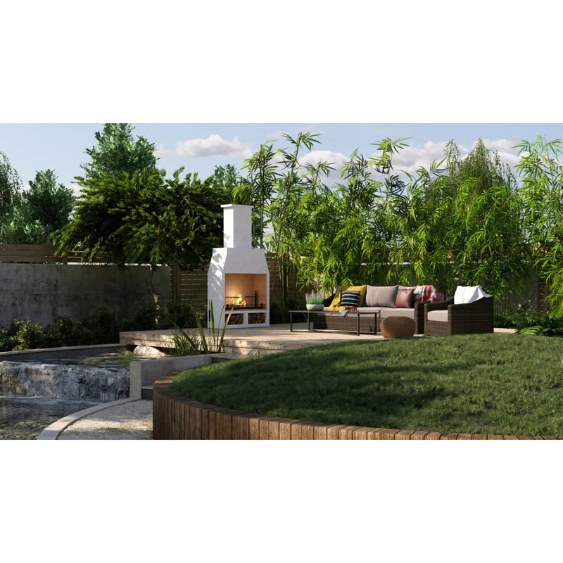 Schiedel Volcanic Garden Fireplace Barbecue Large 1200